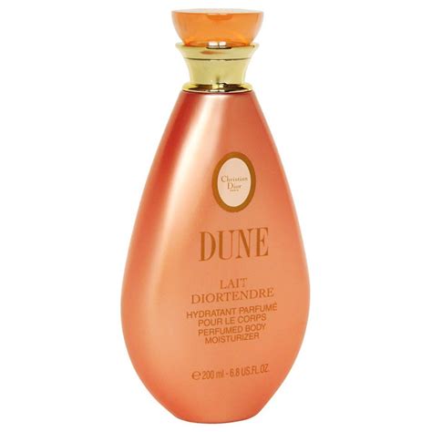 christian dior dune lait diortendre hydratant parfum